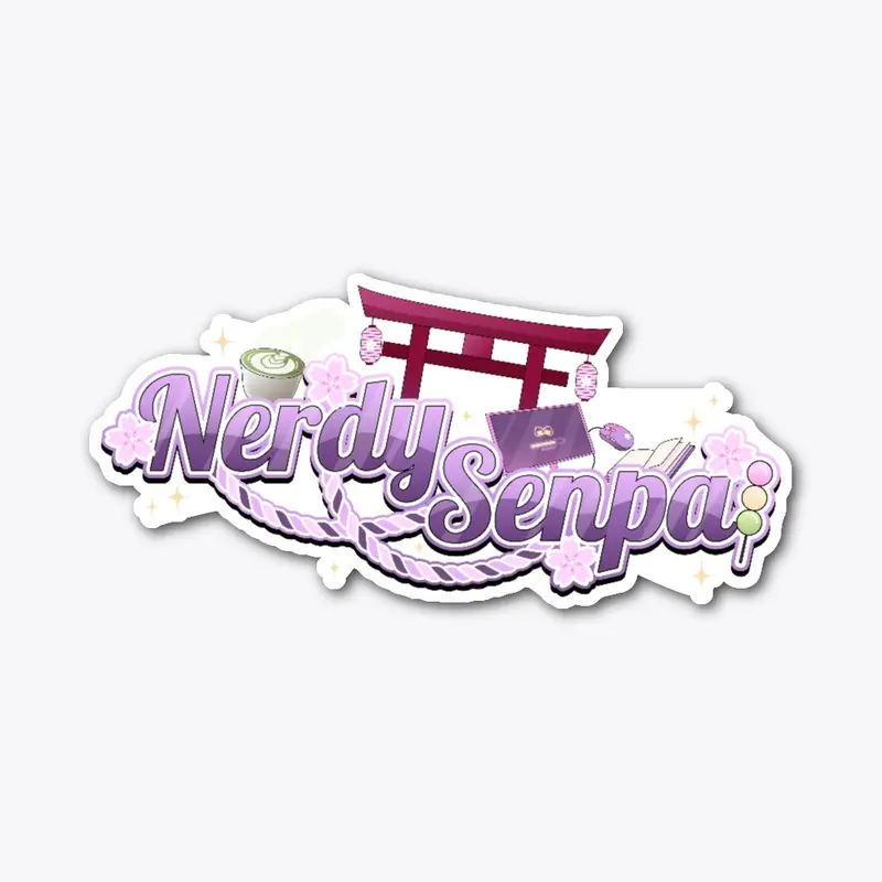 Nerdy Senpai Sticker