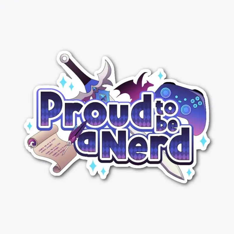 Proud to be a Nerd Sticker